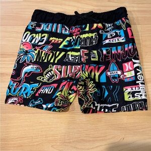 Hurley Black Swim Shorts 2T